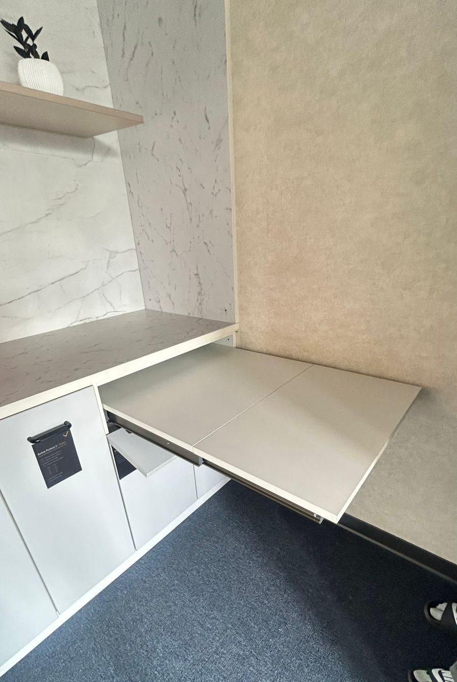 Concealed dining table system