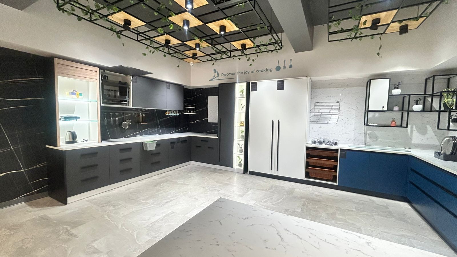 Wide angle kitchen showroom Tezpur